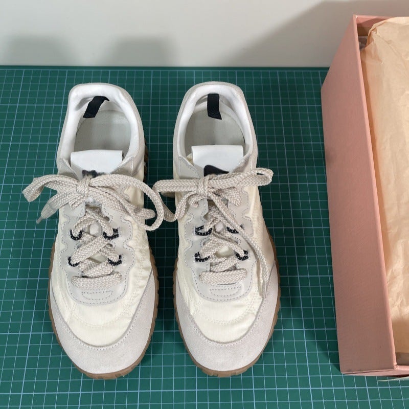 Watch Meizhi High Definition Edition/Amiu'S Same Style 2025 Spring Moral Training Shoes For Women Soft-Soled Casual Forrest Gump Shoes For Women - Image 1
