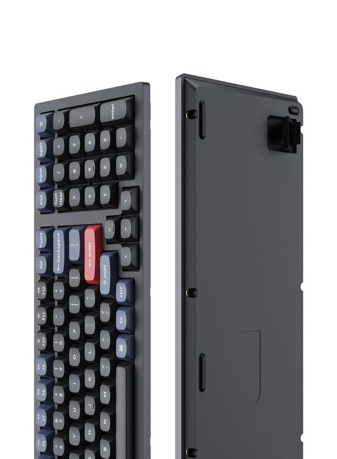 Keychron K4 Pro Custom Mechanical Keyboard with Hot-Swappable K Pro Brown Switch, QMK/VIA Programmable Macro Wireless Bluetooth/Wired USB Keyboard White LED Backlit for Mac Windows Linux - Image 5