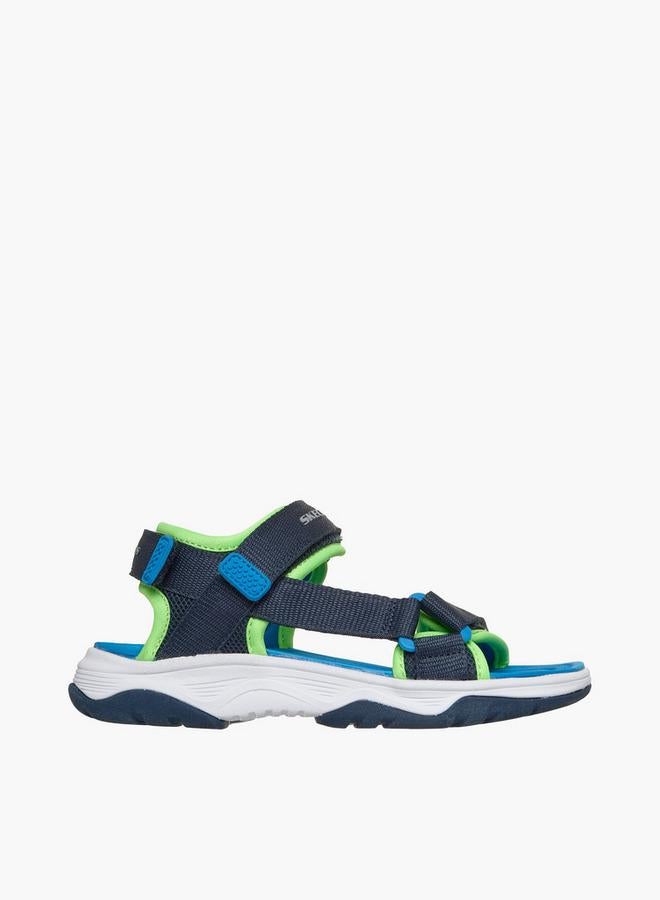 SKECHERS Boys Tread Seeker Hook And Loop Strap School Sandals - Image 3