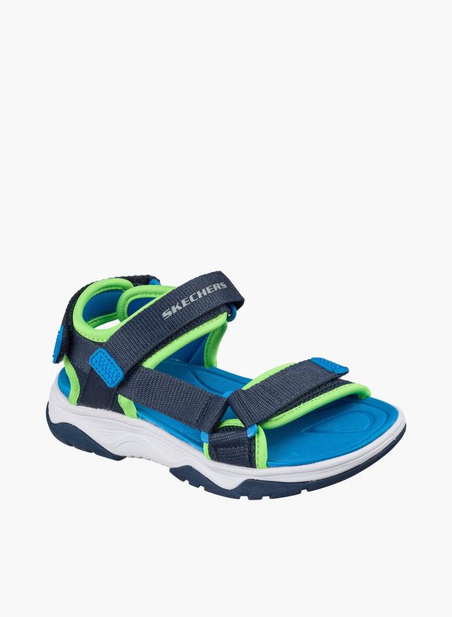 SKECHERS Boys Tread Seeker Hook And Loop Strap School Sandals - Image 1