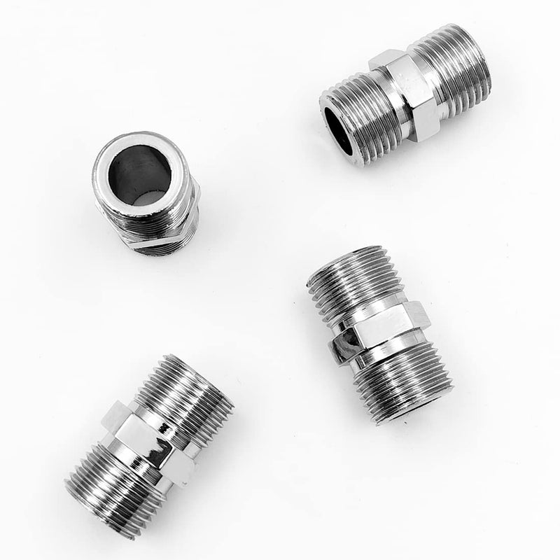 ALTON ALD335, Brass Hex Nipple, Pack of 4 (Chrome) - Image 4