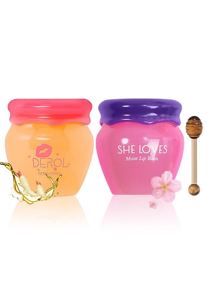 She Loves Ginger Lip Mask Magical Lip Plumper, Lip Plumping Balm with Beeswax and Vitamin E, DEROL Lip Plumper, Day&Night Use Lip Enhancer for Fuller, Softer Bigger Fuller Lips by Natural Lip Plumper - Image 1