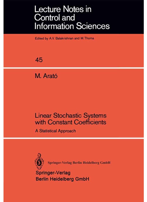 Linear Stochastic Systems with Constant Coefficients: A Statistical Approach