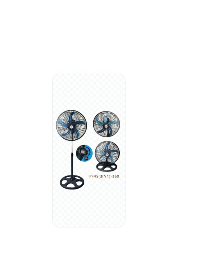 SUN SHINE ROTATING STAND FAN 