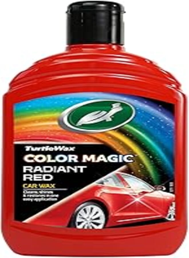 Turtle Wax 52711 Color Magic Car Paintwork Polish & Shine 500ml Red