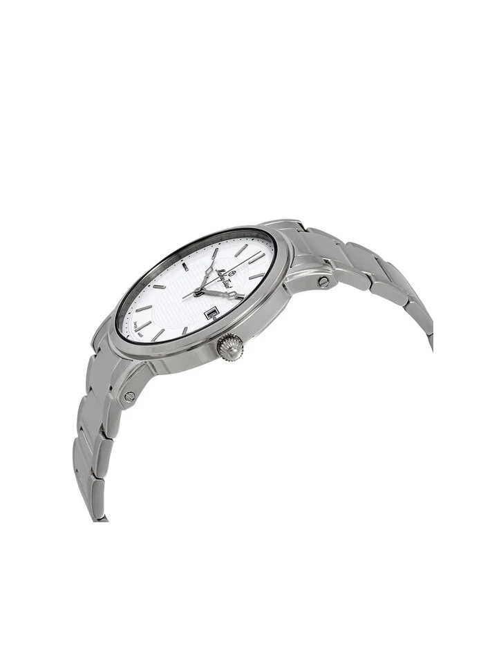 Mathey-Tissot City Metal HB611251MAI Mens Quartz Watch, Analog Display and Stainless Steel Strap, Silver