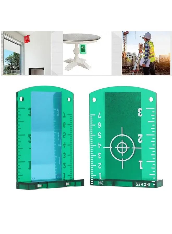 Green Magnetic Laser Target Plate For Green Beam Laser Level Accessory - Image 4