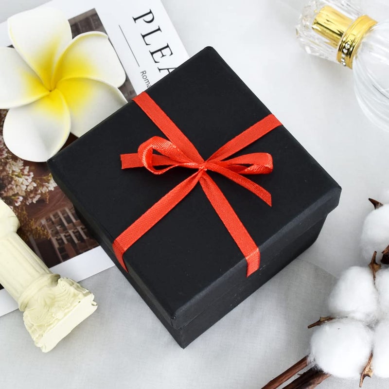 TONIFUL 1/4 Inch x 100yds Red Satin Ribbon, Thin Solid Color Satin Ribbon for Gift Wrapping, Crafts, Hair Bows Making, Wedding Party Decoration, Invitation Cards, Floral Bouquets,Christmas - Image 5