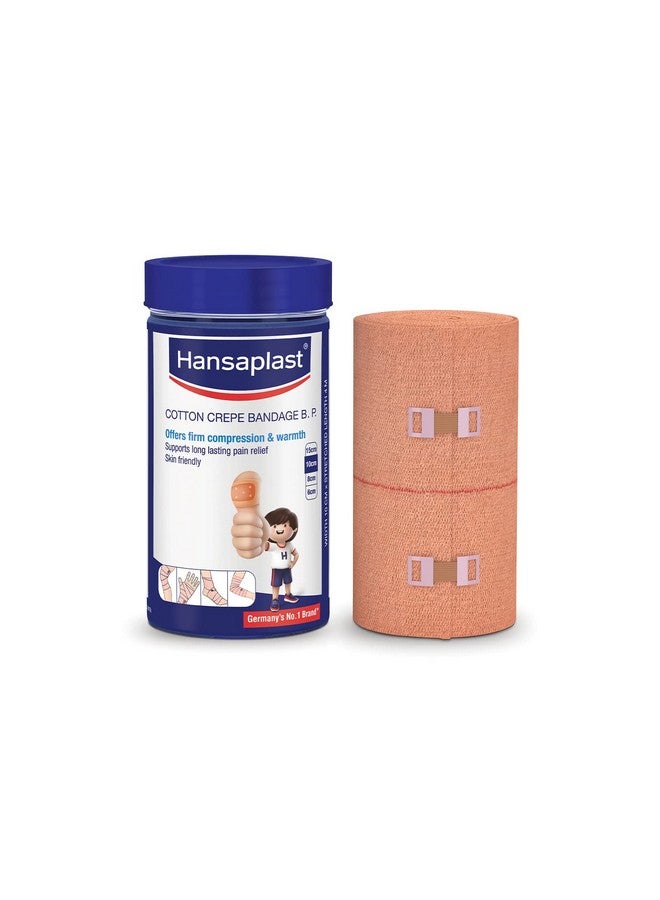 Hansaplast Hansaplast Soft Cotton Pain Relief Crepe Bandage Pack of 1 (10CMx 4MTR)  - Image 1