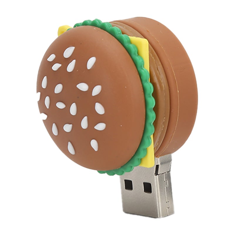 USB 2.0 Flash Drive Hamburger Shape Memory Stick 3D Cartoon Design Cute for Notebook Tablet16GB - Image 1