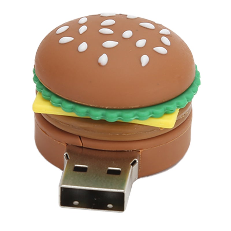 USB 2.0 Flash Drive Hamburger Shape Memory Stick 3D Cartoon Design Cute for Notebook Tablet16GB - Image 5