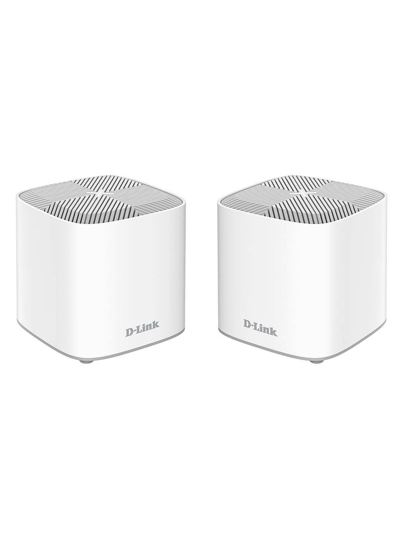 D-Link COVR-X1863 AX1800 (Pack of 3) Whole Home Mesh Wi-Fi 6 System White - Image 2