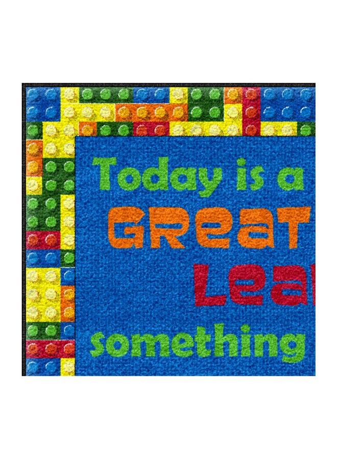 Flagship Carpets Childrens Multicolor Welcome Mat For Classroom Or Kids Home School Room Kids Room And Playroom Or Entryway Rug 2' X 3' Great Day To Learn - Image 3