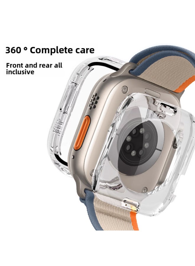 For Apple Watch S10 Waterproof Case Iwatch S7/8/9 Case Film All-in-one 360 Watch Protective Case - Image 2