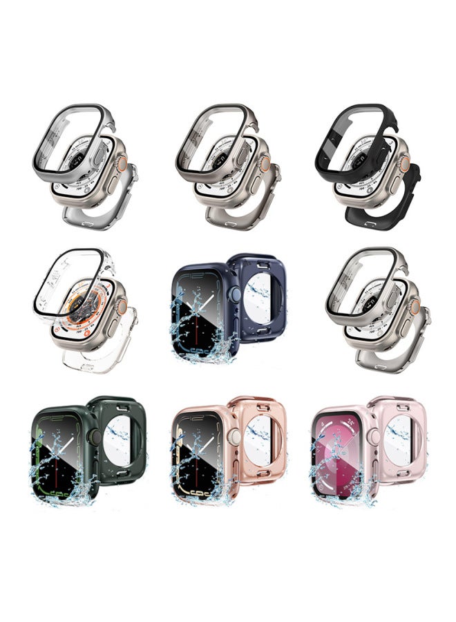 For Apple Watch S10 Waterproof Case Iwatch S7/8/9 Case Film All-in-one 360 Watch Protective Case - Image 5