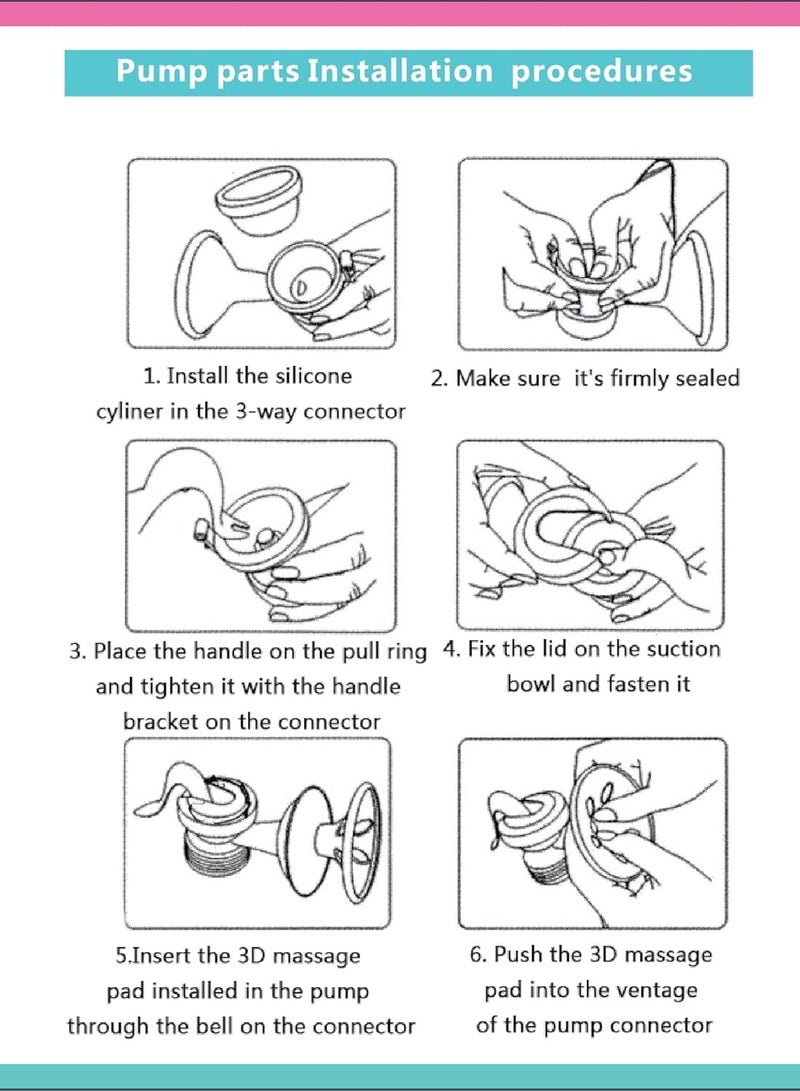 La FruttaNew Manual Breast Milk Pump, one size , Silicone Nipple, White