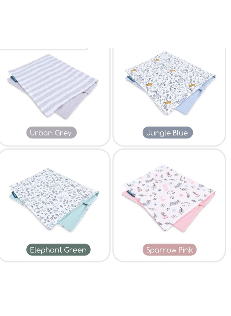 Excefore Soft Hypoallergenic Baby Pillow with Organic Cotton Cover - Machine Washable (Animal World) - Image 5