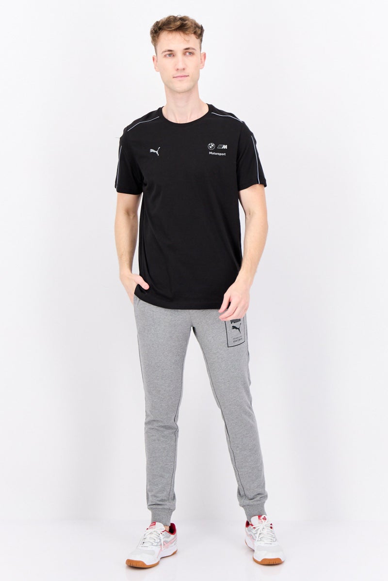 PUMA تي شيرت رياضي للرجال من بومّا x بي إم دبليو موتورسبورت، مناسب للأنشطة الخارجية، أسود - Image 4