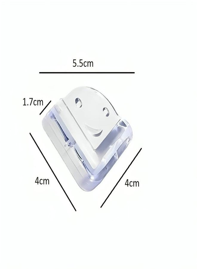 SYGA Set of 12 Transparent C Shape Baby Safety Corner Gaurd Baby Proofing Corner Protector - Image 2