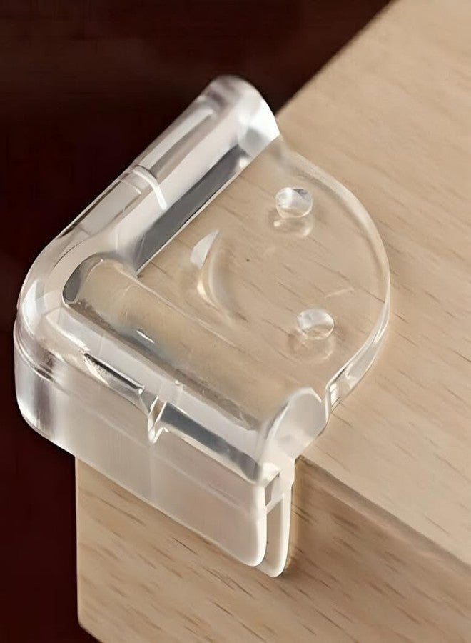 SYGA Set of 12 Transparent C Shape Baby Safety Corner Gaurd Baby Proofing Corner Protector - Image 4