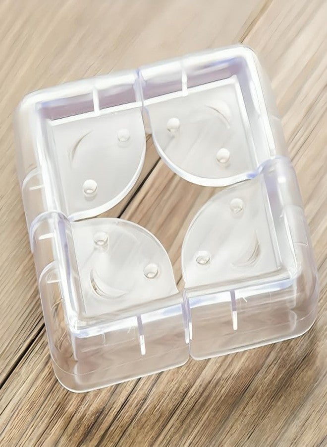SYGA Set of 12 Transparent C Shape Baby Safety Corner Gaurd Baby Proofing Corner Protector - Image 3