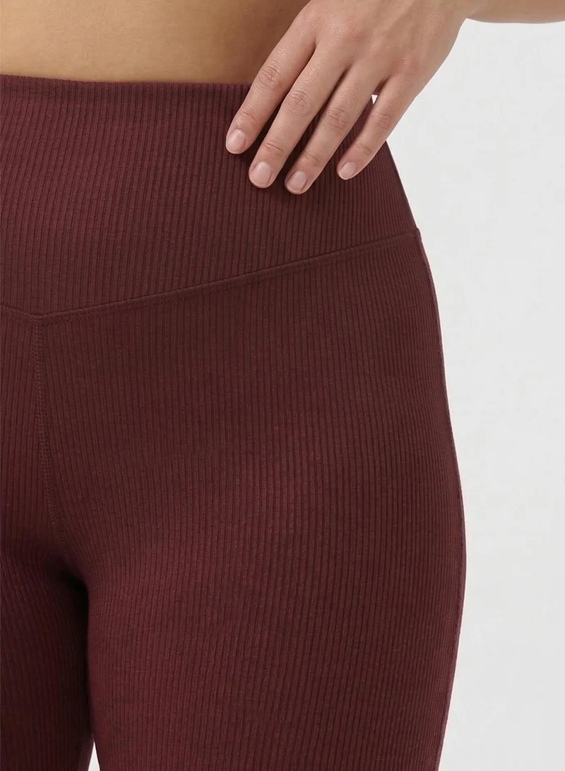 Frwd  FRWD Plus High Rise Seamless Sculpting Flared Leggings for Women | Best Price UAE