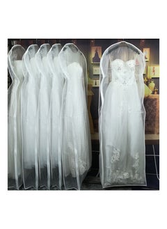Generic 2 Pcs Dust Cover for Long Dress Extra Large Garment Storage and Travel with Zipped for Gown  - Image 1