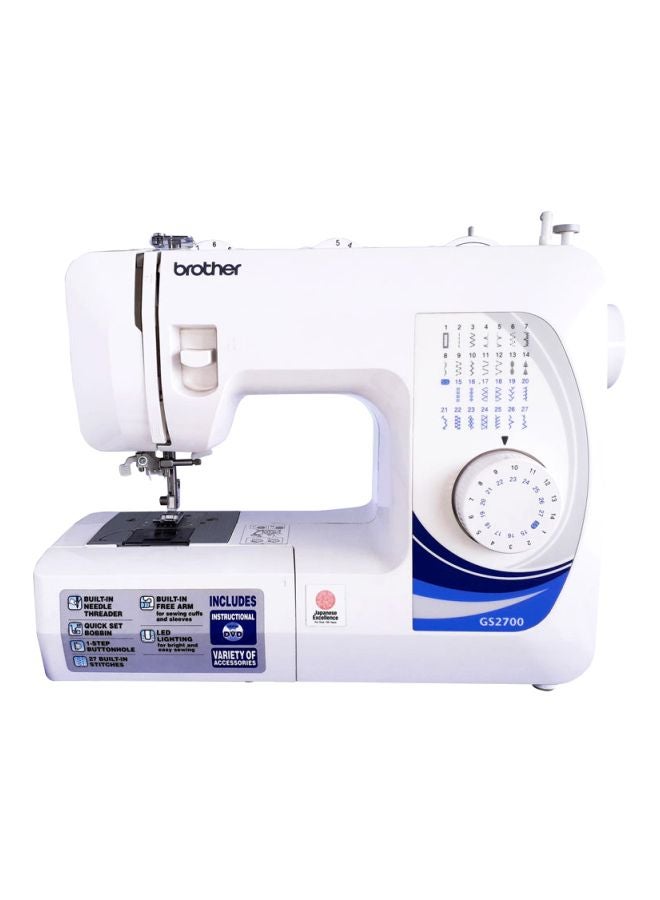 brother Electric Sewing Machine 90W White/Blue - Image 2