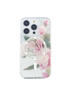 Ted Baker iPhone 15 Pro Antishock & Magsafe Case - Flower Placement  - Image 1