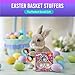 BunMo Easter Basket Stuffers Rainbow Magnetic Rings Improved N45 Magnets BPAFree Quiet Fidget Toy for Adults Teens for Office School Travel Easter Basket Stuffers for Teens - Image 4