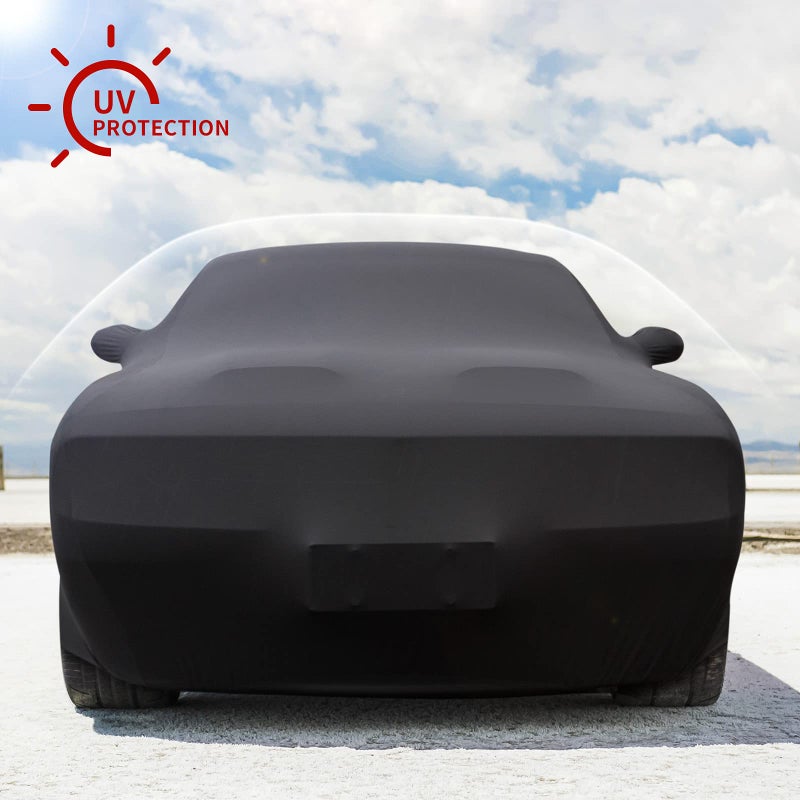Xipoo Car Cover Compatible with 2008-2023 Dodge Challenger Car Cover Sedan Cover UV Protection Outdoor Full Car Cover Replacement for 2008-2023 Dodge Challenger Accessories (Fit Dodge Challenger) - Image 2