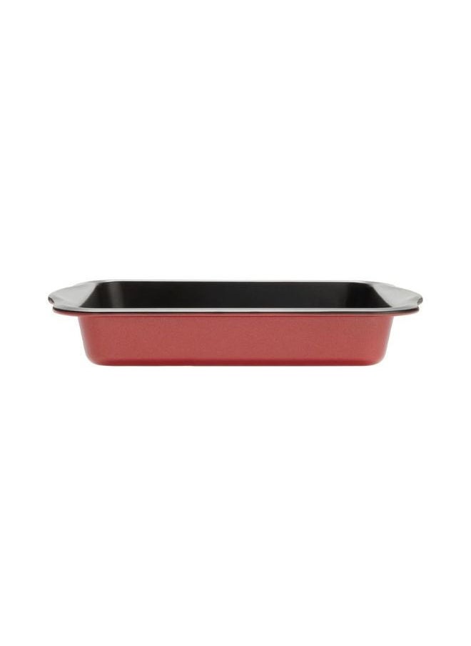 Prestige Prestige New Disney Bake with Mickey Mouse Square Cake Tins for Baking - Non Stick 9 Inch Cake Tin, Carbon Steel Bakeware, Red & Black  - Image 2