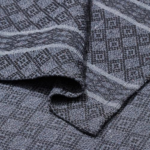 Manduka Yoga Cotton Blanket - Yoga Prop and Accessory, Roll, Fold, Stack to Support, Made of Cotton, 68 inch (172cm), Thunder Grey - Image 2