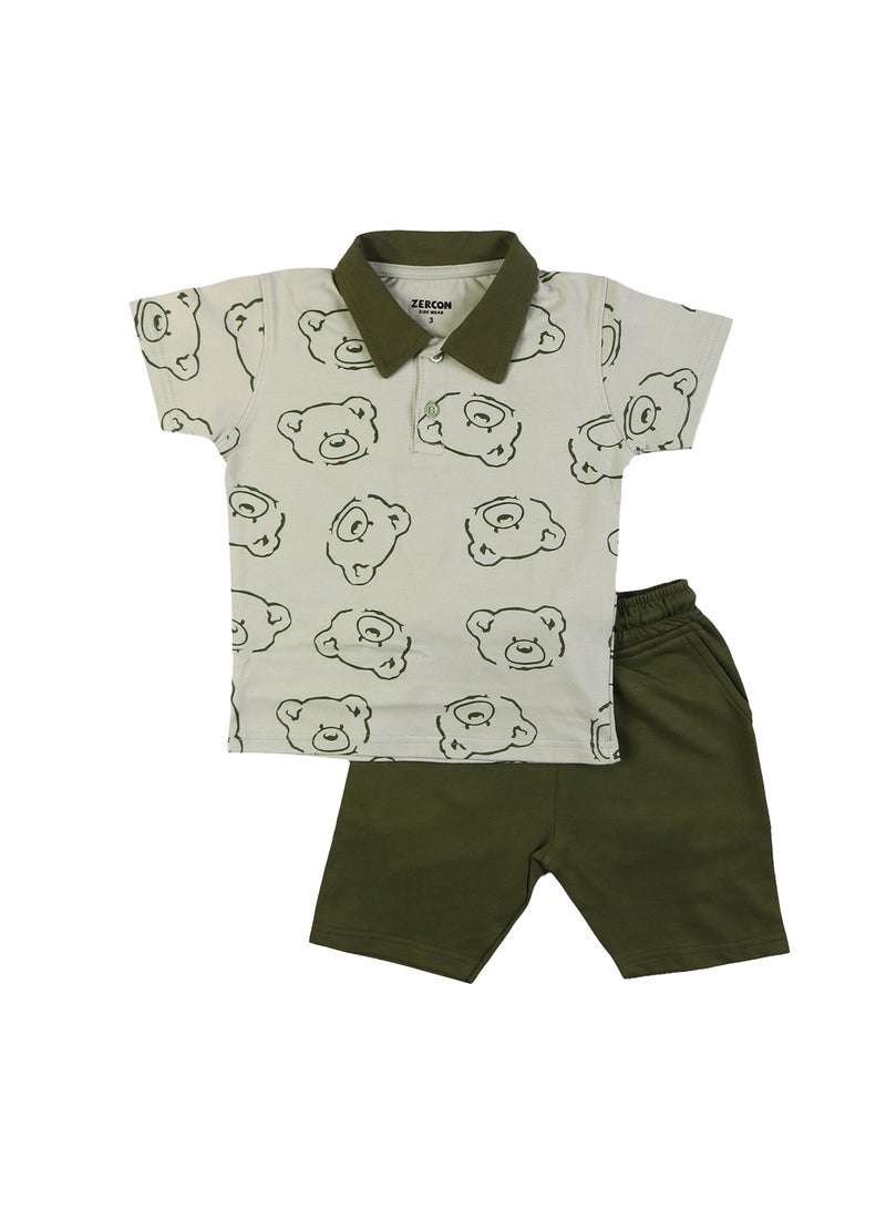 Zercon Summer Pajama Set for Boys 7296 - Image 1