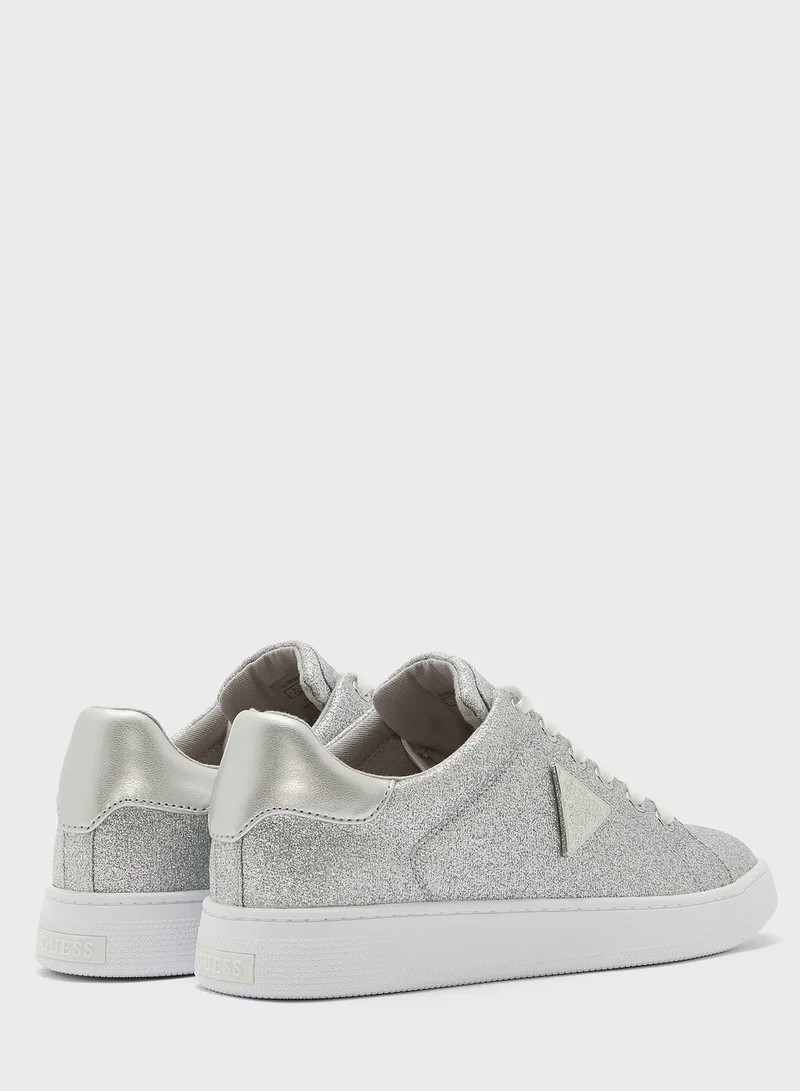 GUESS Glitter Low Heel Sneakers