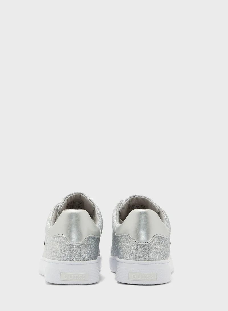 GUESS Glitter Low Heel Sneakers