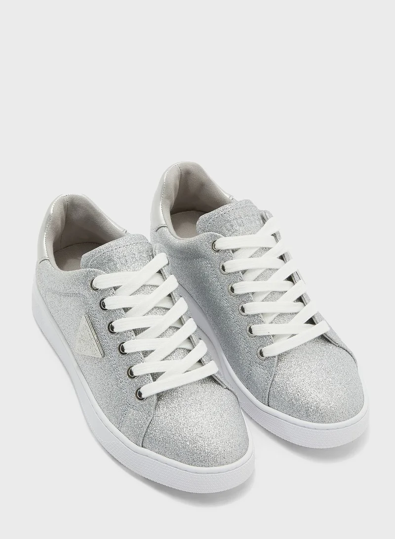 GUESS Glitter Low Heel Sneakers
