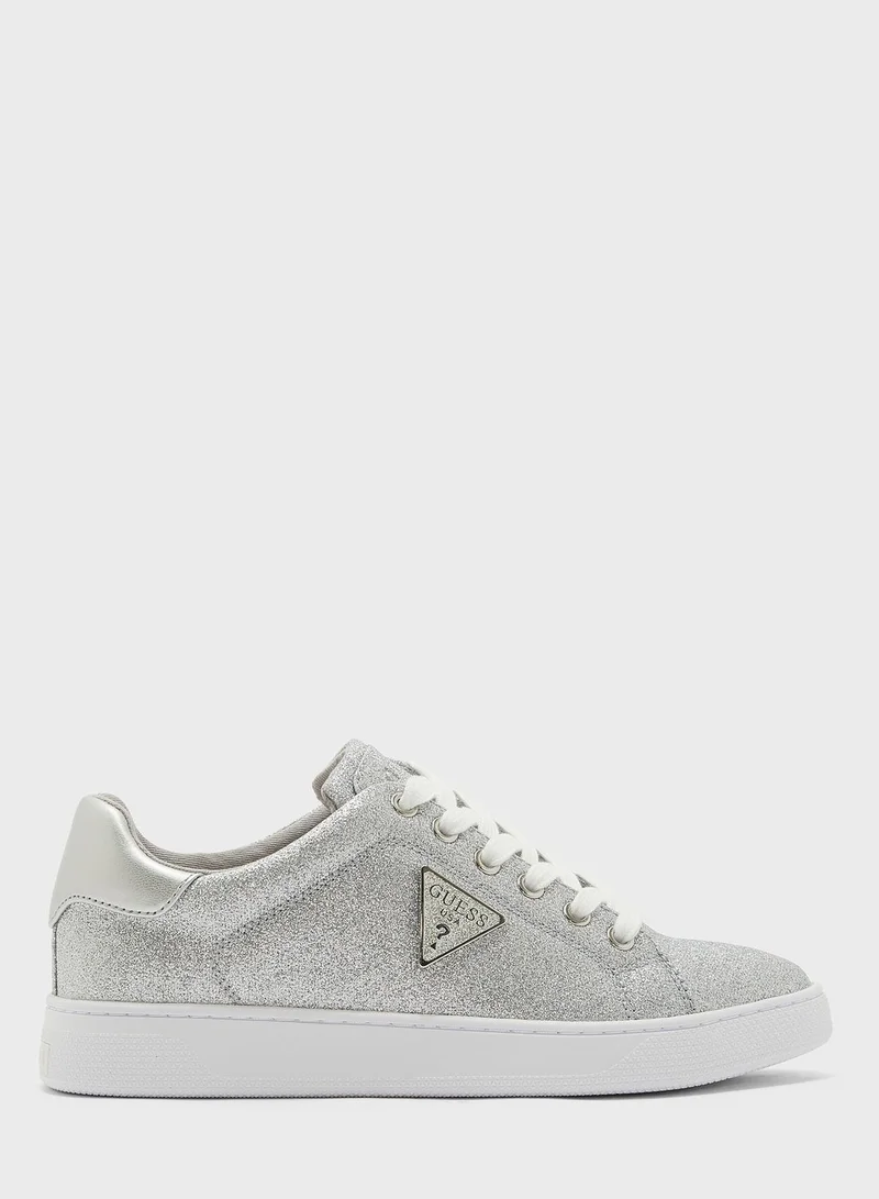 GUESS Glitter Low Heel Sneakers