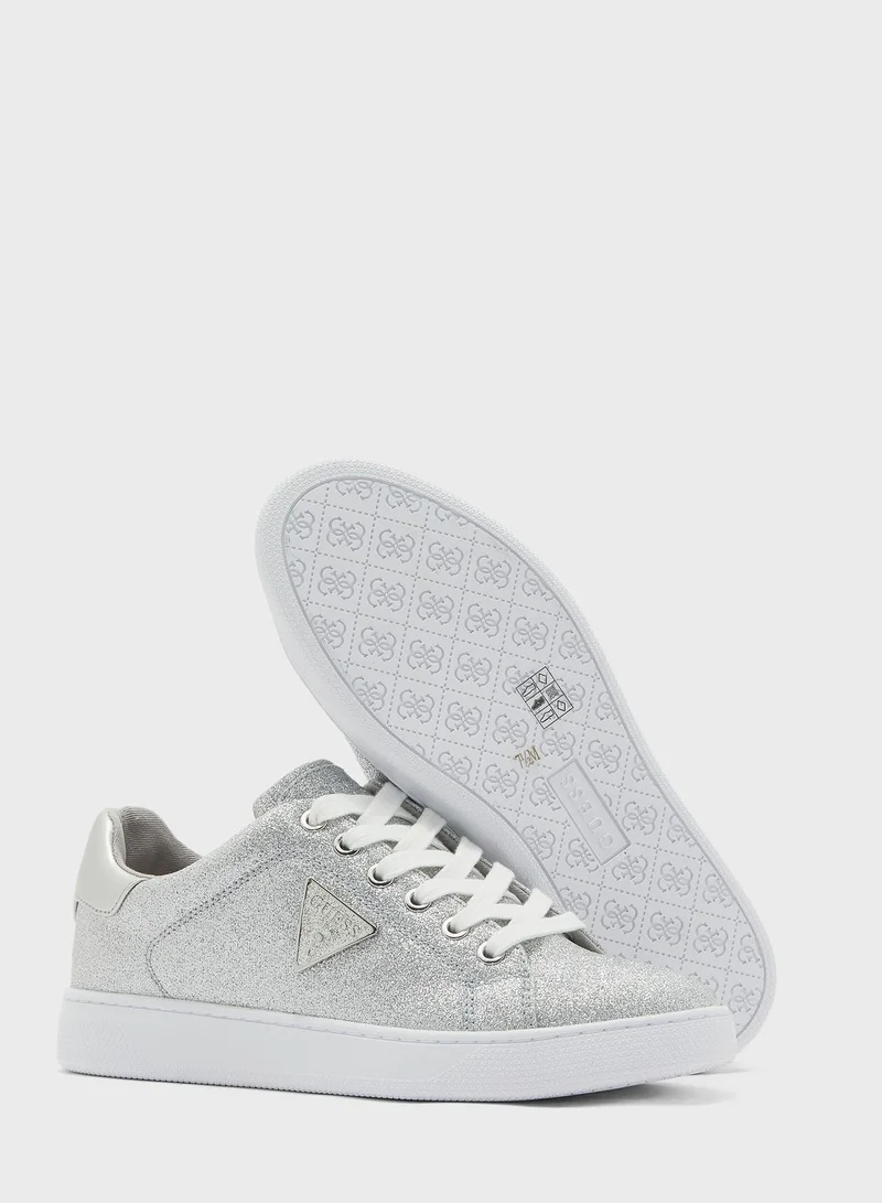 GUESS Glitter Low Heel Sneakers
