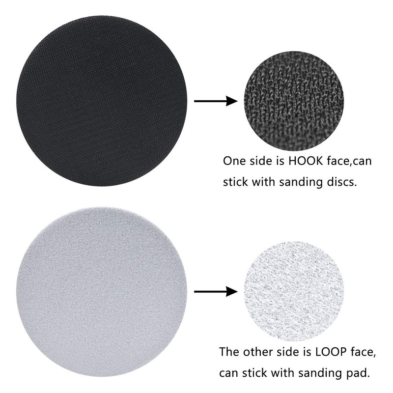 POLIWELL 6 Inch (150mm) Interface Pad Hook and Loop Soft Sponge Cushion Buffing Pads, 2 Pack - Image 3