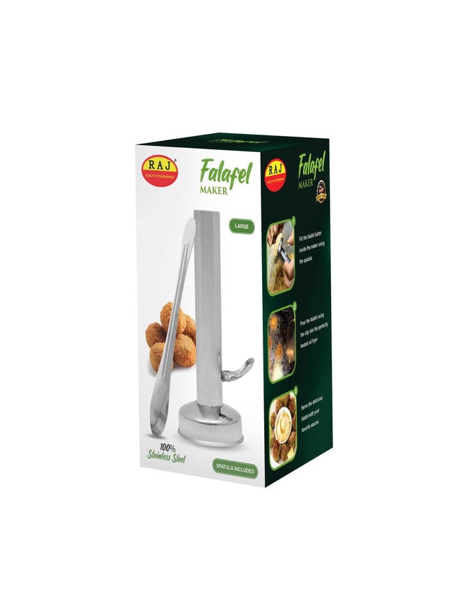 RAJ Stainless Steel Filafel Maker with Spatula, Large - Image 3