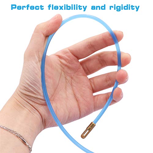 Taxutor 65 Feet Fish Tape Wire Puller Through Wall, Electrical Fish Tape Pull Push Kit - Image 4