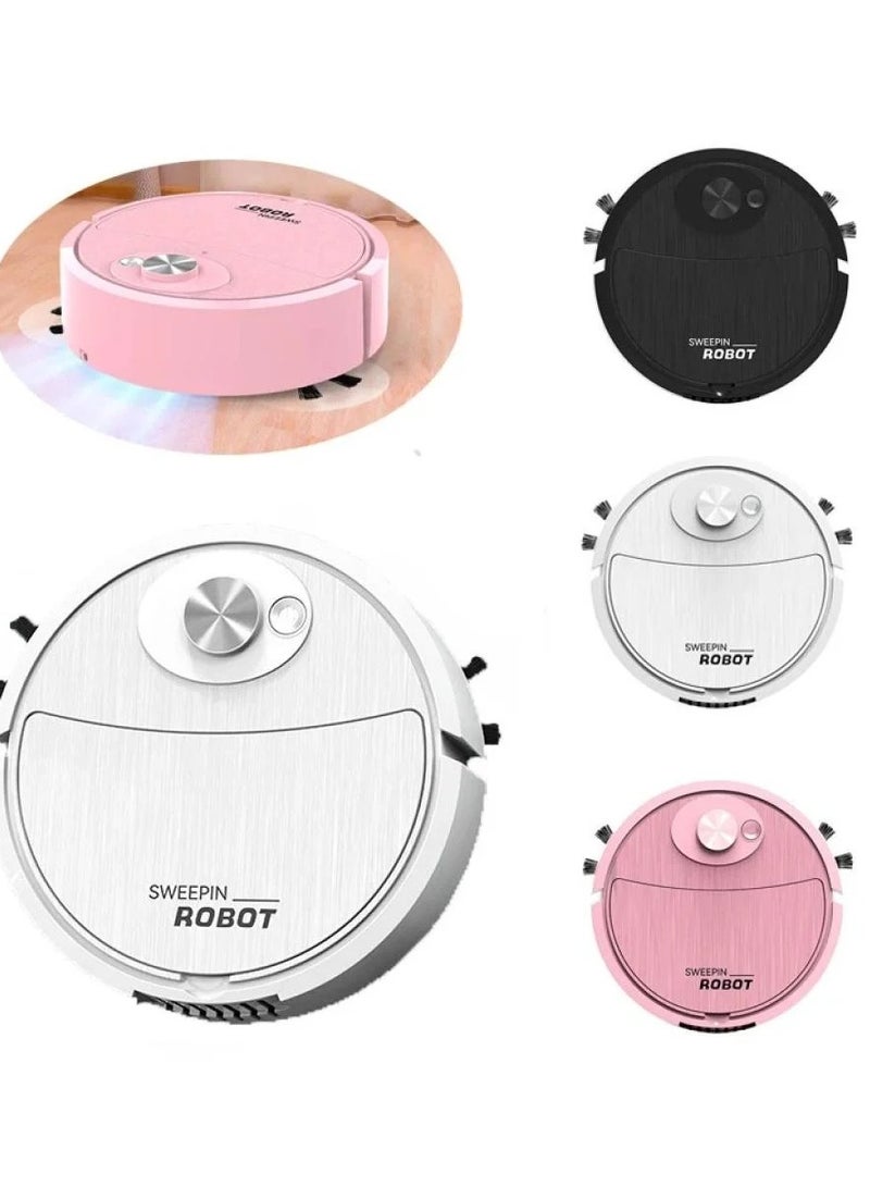 Rechargeable Home Robot Vacuum Cleaner, Smart Sweeping Robot, Easy Operation, Multi-Color Floor Robot Vacuum Cleaner  - Image 1