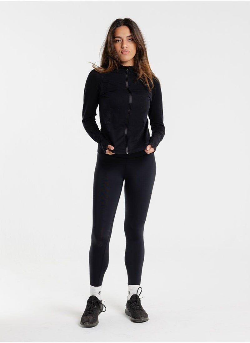 In Your Shoe Seamless Black Leggings  - Image 3