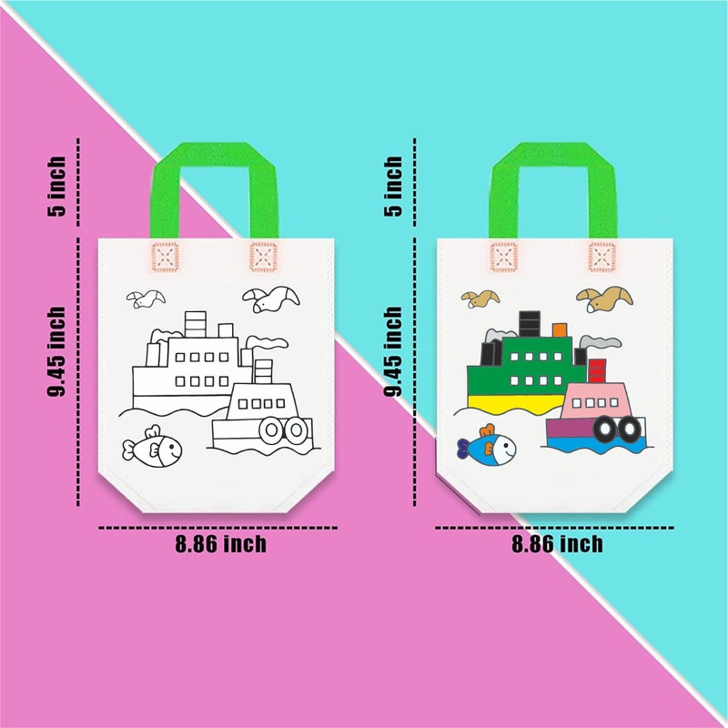 SNAPTRON DIY Return Gifts For Kids Birthday - 10Pcs Return Gift Bags & 40 pcs For Kids/Best Goody Bags For Party/Birthday Gifts For Bulk Items/Goodies Bag Children 4 5 6 7 8 Years Old (BAGS) - Image 3