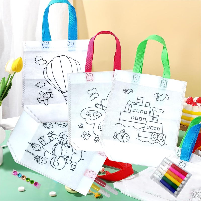 SNAPTRON DIY Return Gifts For Kids Birthday - 10Pcs Return Gift Bags & 40 pcs For Kids/Best Goody Bags For Party/Birthday Gifts For Bulk Items/Goodies Bag Children 4 5 6 7 8 Years Old (BAGS) - Image 4