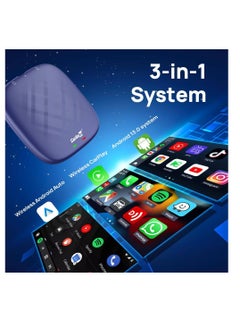 Carlinkit Carlinkit CPC200-Tbox Android 13 Ai Box, Ultra Series, Most Powerful Multimedia Adapter with 8+128GB Qualcomm 6125, Built-in CarPlay Auto/Google Play Store, Blue | Tbox-plus-(8+128G)  - Image 2