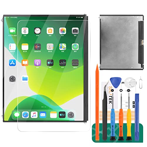 SRJTEK استبدال شاشة LCD لجهاز iPad 2 لشاشة عرض iPad 2 9.7 A1395 A1396، A1397 قطع إصلاح مع أدوات - Image 1