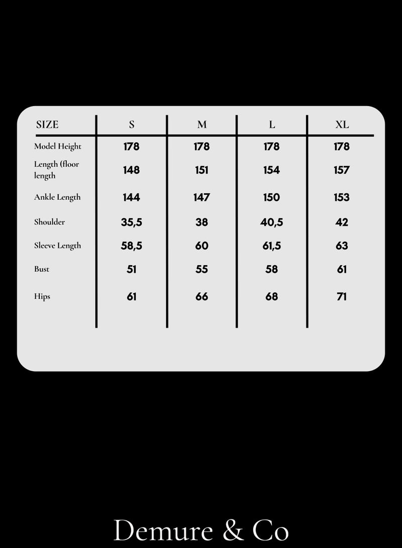 ديميور عباية مخططة - Image 5