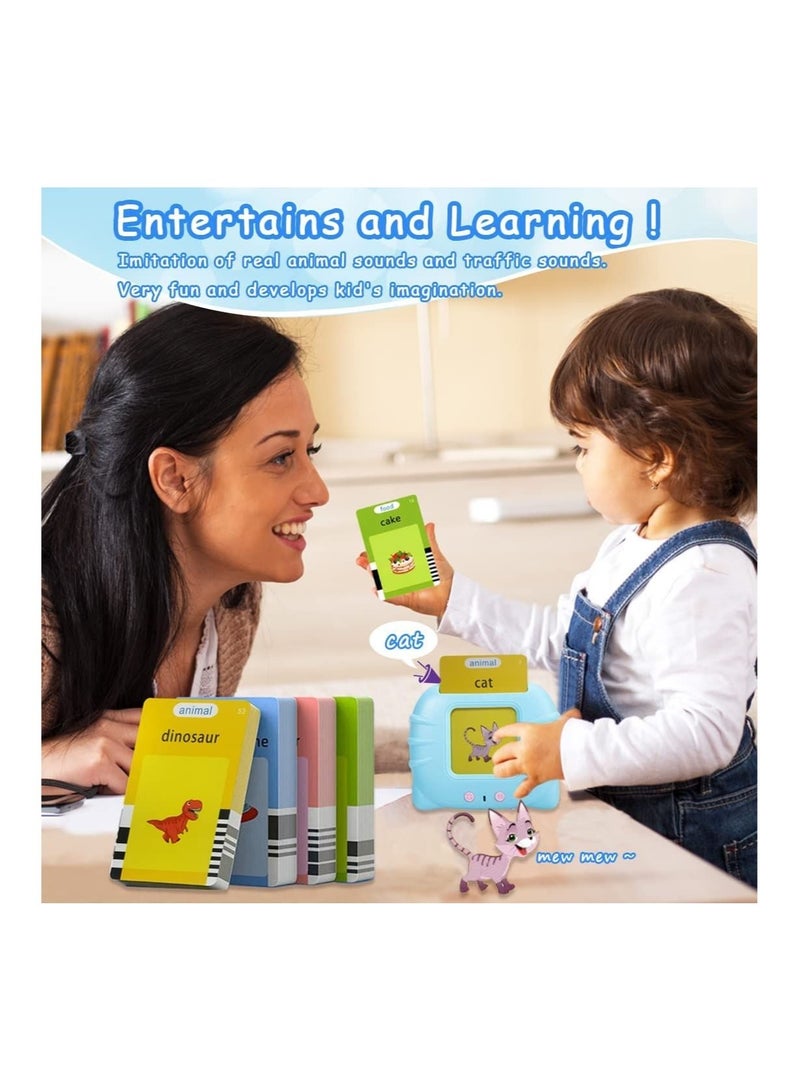 Flash Cards for Toddlers Learning Education Toys for Ages 1 2 3 4 5 6 Years Old Preschool Learning Toy Kids Speech Therapy Toy 112 Baby Flashcards 224  - Image 2
